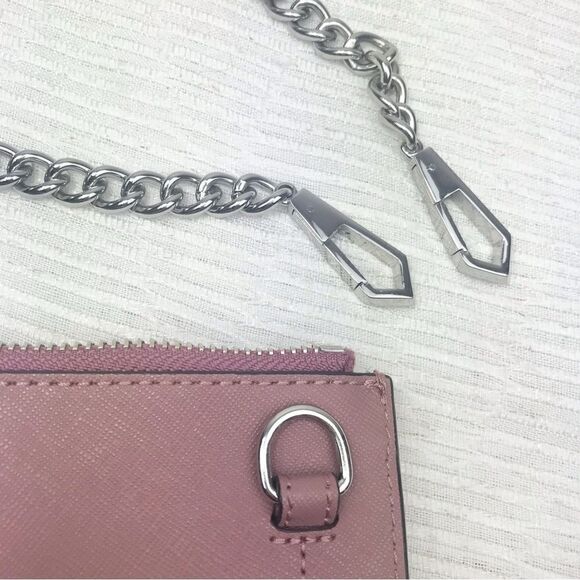 Rebecca Minkoff Mauve Pink Slim Envelope Bag - Picture 12 of 15